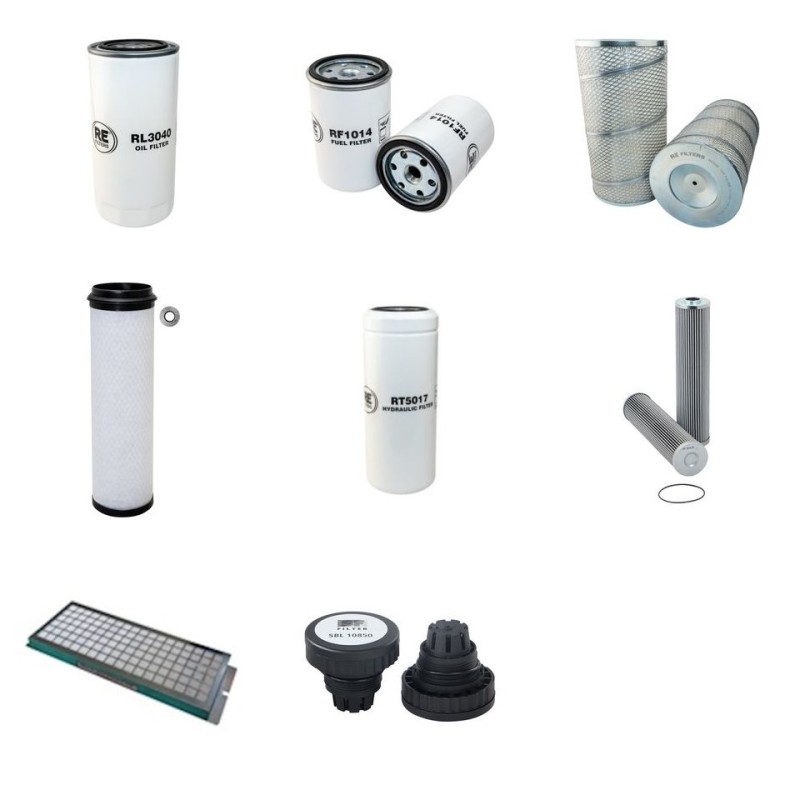 EVRARD-HARDI-HARDI 3504 AHM Filter Service Kit w/Deutz BF6M1012 Eng.