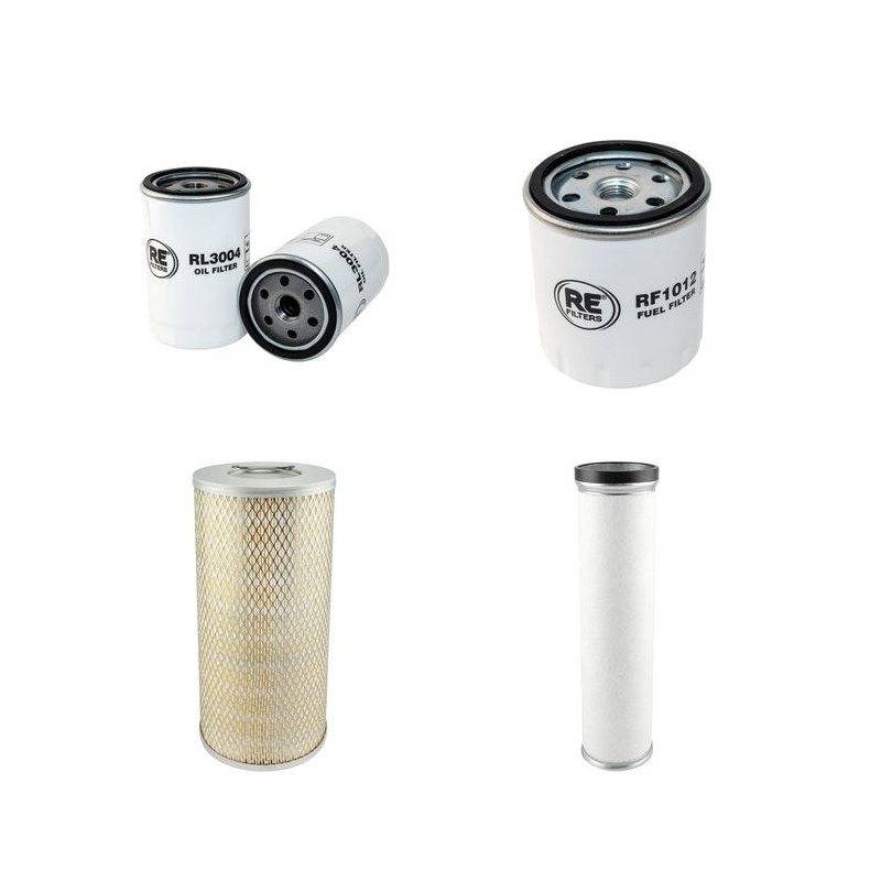 EVRARD-HARDI-HARDI AM 2002 A Filter Service Kit Air Oil Fuel Filters w/Deutz BF4L1011 Eng.