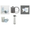 EXTEC C 12 Filter Service Kit Air Oil Fuel Filters w/Deutz  Eng.