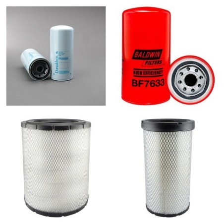 EXTEC C 12 Filter Service Kit Air Oil Fuel Filters w/CAT  Eng. SN  64Z344 YR  2006