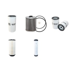 EXTEC TURBO Filter Service Kit Air Oil Fuel Filters w/Deutz BF4M1012C Eng.