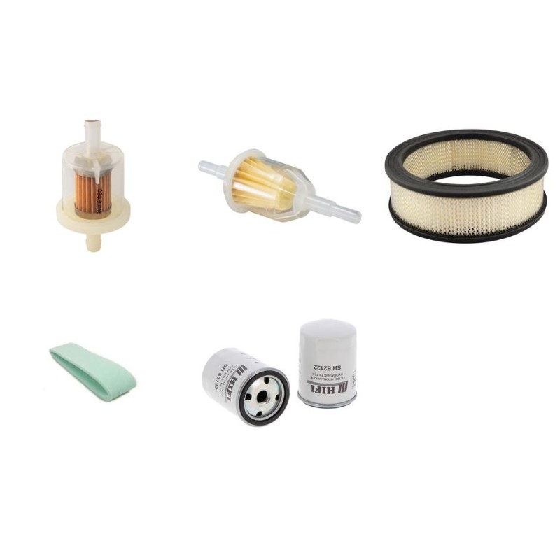 AEBI HC 55 SERIE 1/2 Filter Service Kit withBriggs-Stratton Eng HP 14 HP
