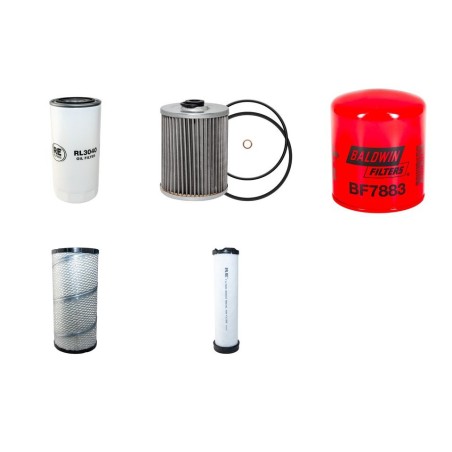FARESIN FH 14.42 Filter Service Kit Air Oil Fuel Filters w/Deutz BF4M2012 Eng.   YR  2005-