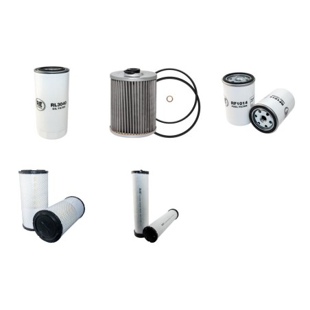 FARESIN FH 17.40 Filter Service Kit Air Oil Fuel Filters w/Deutz TCD2012L042V Eng.   YR  2014