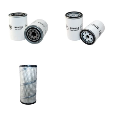 FARMI TRACK 575 Filter Service Kit Air Oil Fuel Filters w/Cummins 4BT Eng.