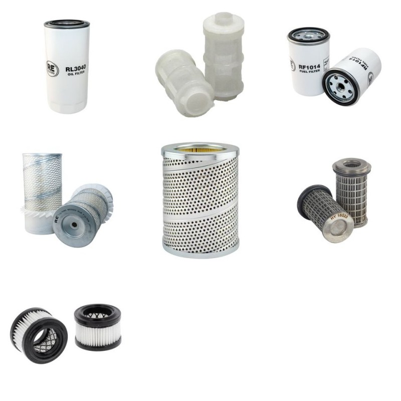FAUN-FRISCH F 85 A Filter Service Kit w/Deutz F5L912 Eng.