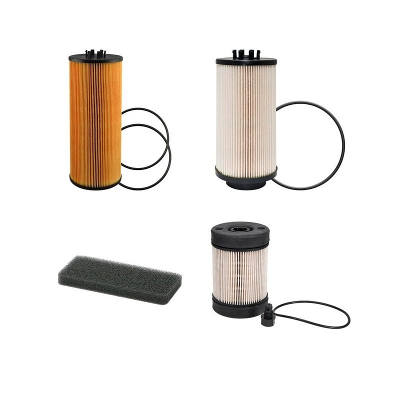 FAUN GRUES ATF 100/5 Filter Service Kit w/MERCEDES OM502LA Eng.   YR  01.00- 477 CH