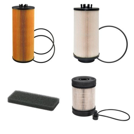 FAUN GRUES ATF 100/5 Filter Service Kit w/MERCEDES OM502LA Eng.   YR  01.00- 477 CH