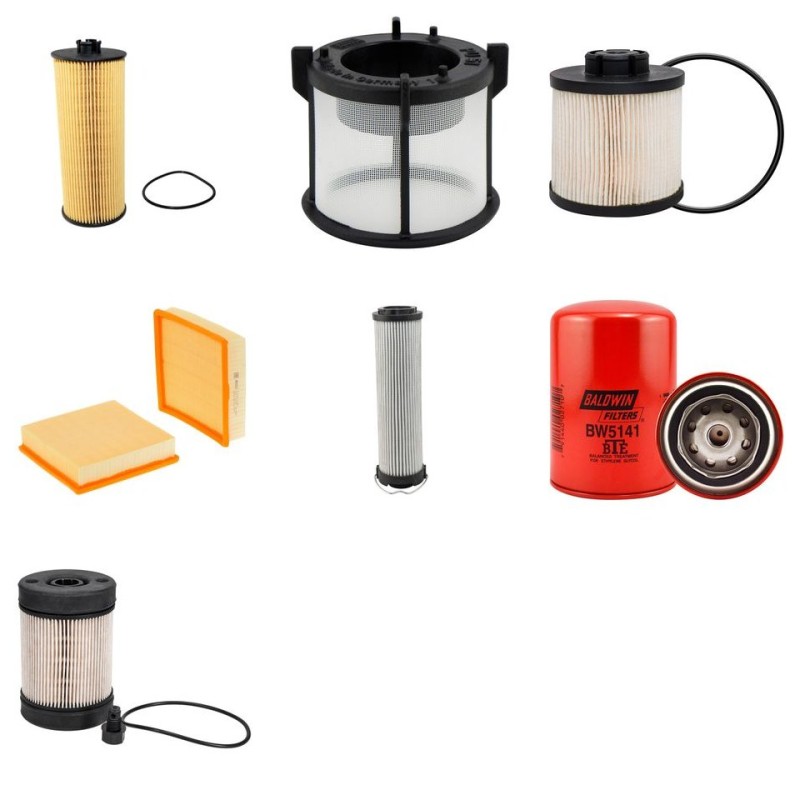 FAUN GRUES ATF 45/3 Filter Service Kit w/MERCEDES  Eng.