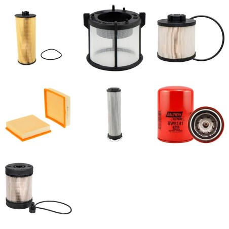 FAUN GRUES ATF 45/3 Filter Service Kit w/MERCEDES  Eng.
