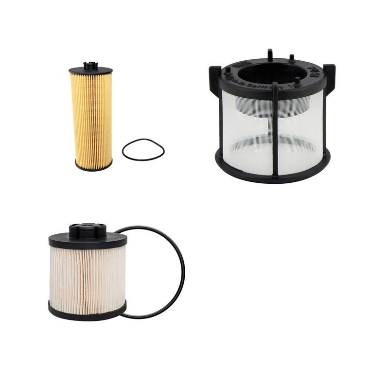 FAUN GRUES ATF 45/3 Filter Service Kit Air Oil Fuel Filters w/MERCEDES  Eng.
