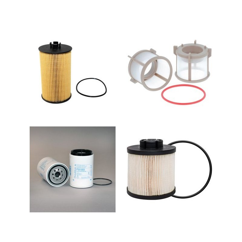 FAUN GRUES ATF 90 G4 Filter Service Kit Air Oil Fuel Filters w/MERCEDES OM924LA Eng.
