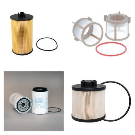 FAUN GRUES ATF 90 G4 Filter Service Kit Air Oil Fuel Filters w/MERCEDES OM924LA Eng.