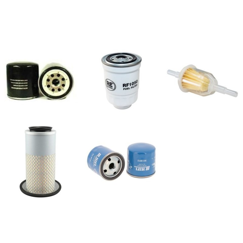 FEELER FD 25 CTJ Filter Service Kit w/Isuzu  Eng.   YR  2007-