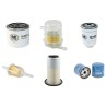 FEELER FD 25 CTJ Filter Service Kit w/Yanmar 4TNE98-BQFLC Eng.   YR  2012-