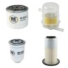 FEELER FD 25 CTJ Filter Service Kit w/Yanmar 4TNE98-BQFLC Eng.   YR  2012-