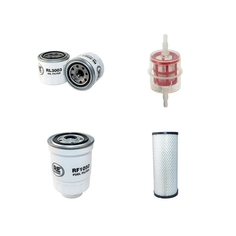 FEELER FD 45 Filter Service Kit Air Oil Fuel Filters      YR  2012