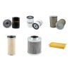 FENDT 200 S/SA Filter Service Kit w/Deutz F3L912 Eng.