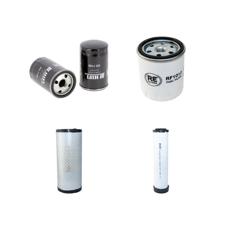 FENDT 209 V FARMER Filter Service Kit Air Oil Fuel Filters w/Deutz  Eng.   YR  2003- 90 CH