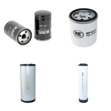 FENDT 209 V FARMER Filter Service Kit Air Oil Fuel Filters w/Deutz  Eng.   YR  2003- 90 CH