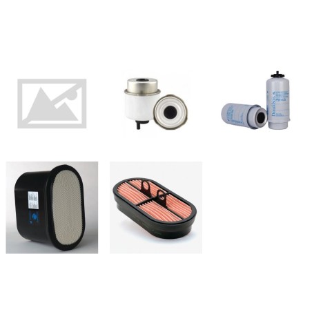 FENDT 209 V/F VARIO Filter Service Kit Air Oil Fuel Filters w/SISU 33CTACR Eng.   YR  2009-  262-