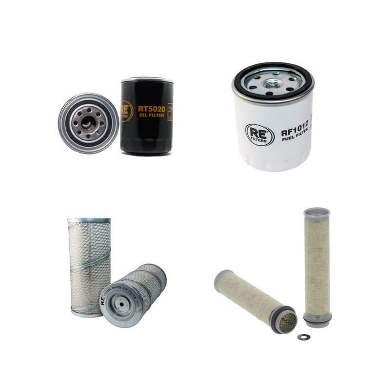 FENDT 250 V/VA FARMER Filter Service Kit Air Oil Fuel Filters w/Deutz F3L913 Eng.   YR  1.96-02.03 50 CH