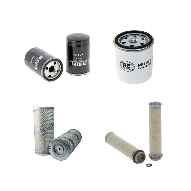 FENDT 270 V/VA FARMER Filter Service Kit Air Oil Fuel Filters w/Deutz F4L913 Eng.   YR  1.97-02.03 71 CH