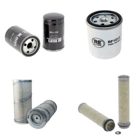 FENDT 270 V/VA FARMER Filter Service Kit Air Oil Fuel Filters w/Deutz F4L913 Eng.   YR  1.97-02.03 71 CH