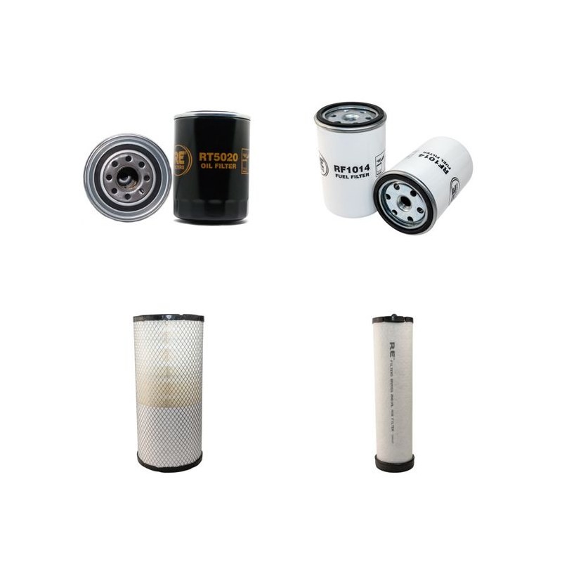FENDT 307 CI Filter Service Kit Air Oil Fuel Filters w/Deutz BF4M2012EC Eng.     80 CH