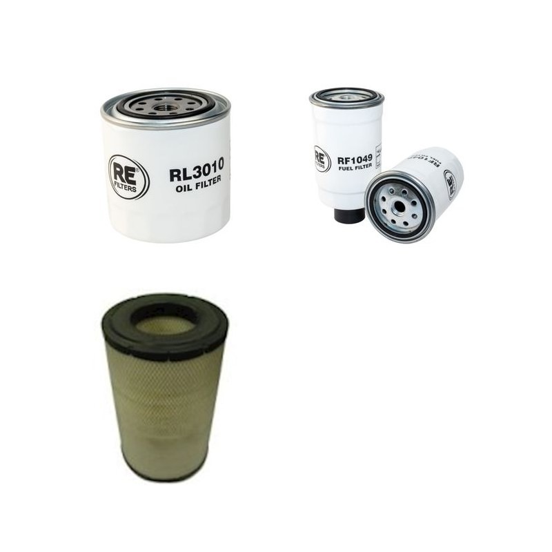 FENDT 307 TURBO FARMER Filter Service Kit w/MWM TD226-B3 Eng.   YR  09.93- 75 CH 307