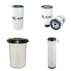 FENDT 611 LSA TURBOMATIC E Filter Service Kit Air Oil Fuel Filters w/Deutz  Eng.
