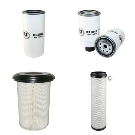 FENDT 611 LSA TURBOMATIC E Filter Service Kit Air Oil Fuel Filters w/Deutz  Eng.