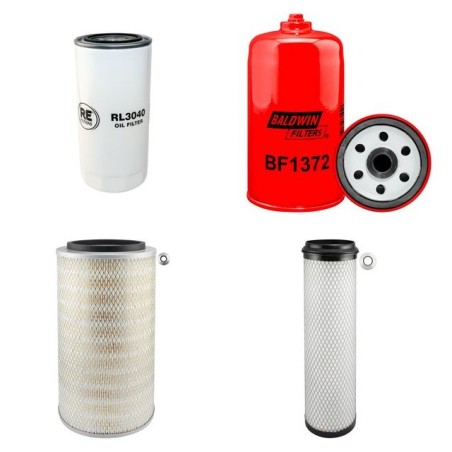 FENDT 818 TURBO FAVORIT Filter Service Kit Air Oil Fuel Filters w/MAN D0826LE Eng.   YR  8.93-02.03 191 CH