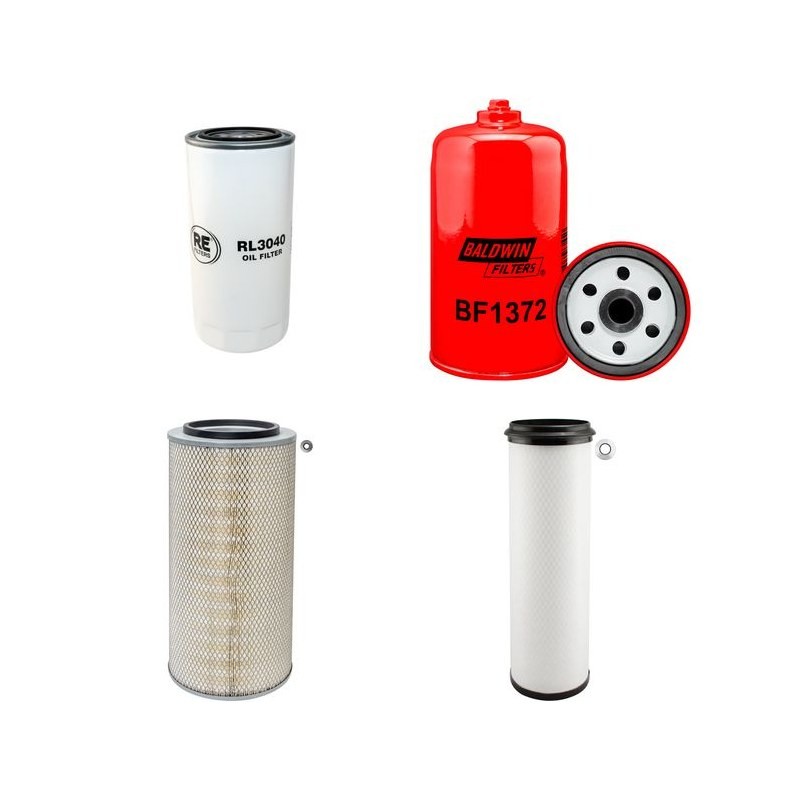 FENDT 920 VARIO FAVORIT Filter Service Kit Air Oil Fuel Filters w/MAN D0826LE Eng. SN  -3000 YR  01.98-09.06 200 CH 920