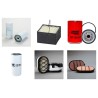 FENDT 930 VARIO SCR Filter Service Kit Air Oil Fuel Filters w/Deutz TCD Eng.   YR  2011-  943-