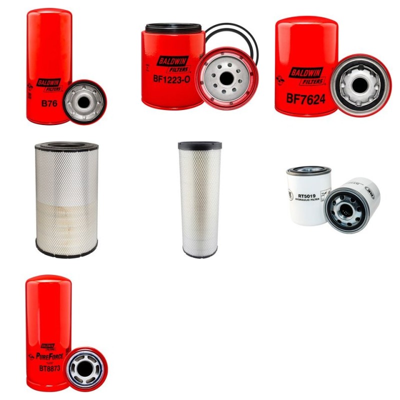 FERRARI CVS 75-25 Filter Service Kit w/SCANIA  Eng.