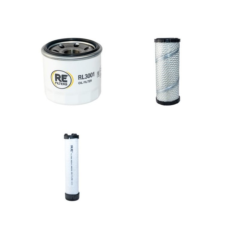 FERRIS IS 2500 D Filter Service Kit w/Yanmar 3Tnm72-1Fs Eng. 2011