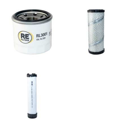 FERRIS IS 2500 D Filter Service Kit w/Yanmar 3Tnm72-1Fs Eng. 2011