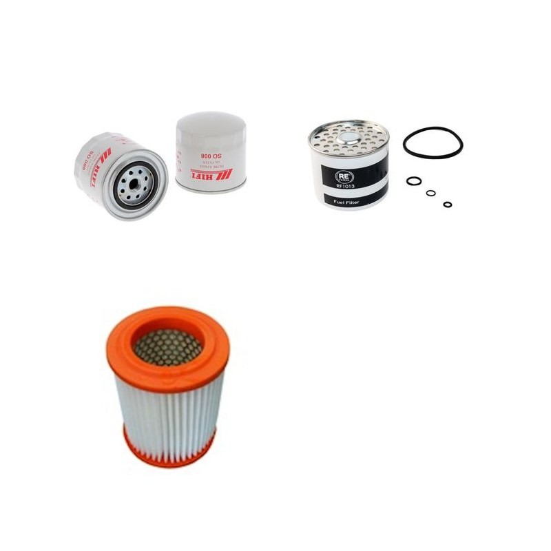 FIAT 131 2.0 DIESEL Filter Service Kit      YR  07.78-08.84