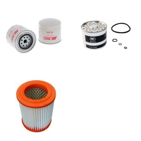 FIAT 131 2.0 DIESEL Filter Service Kit      YR  07.78-08.84