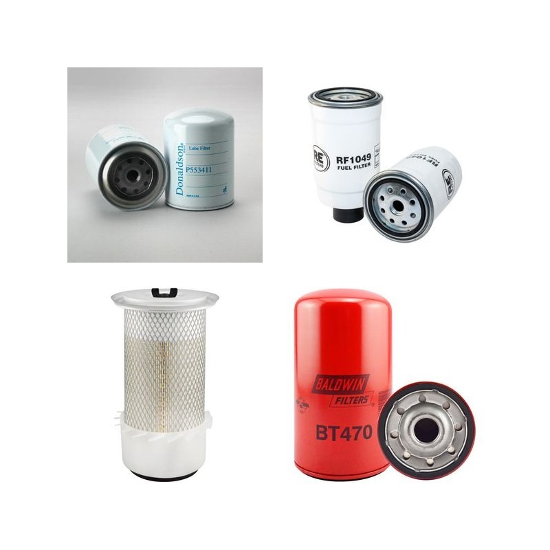 FIAT 45-66 POLYTRAC 50 Filter Service Kit w/Fiat  Eng.