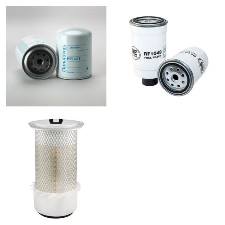 FIAT 45-66 POLYTRAC 50 Filter Service Kit Air Oil Fuel Filters w/Fiat  Eng.