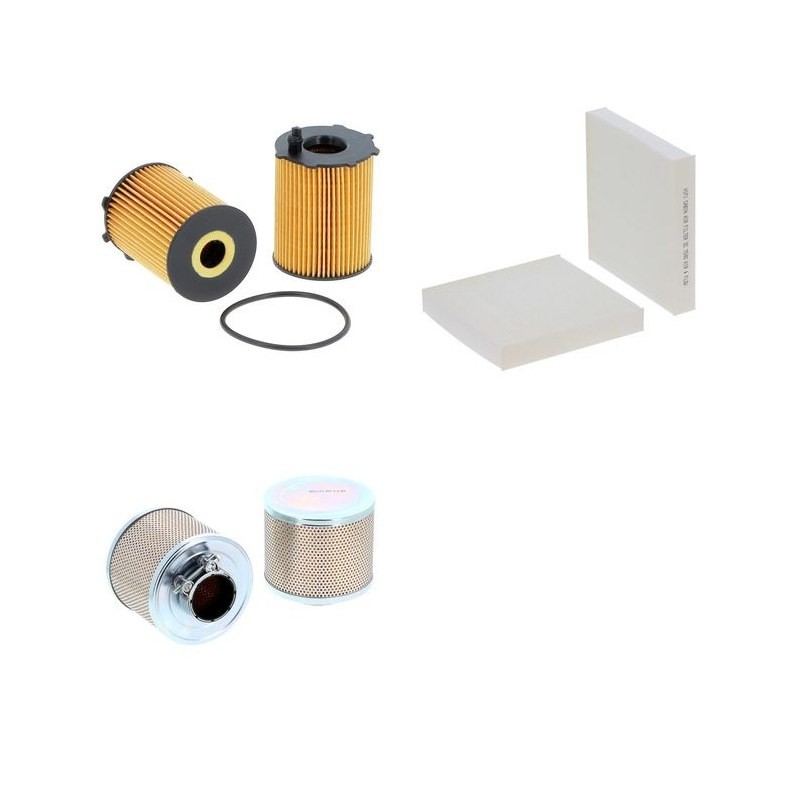 FIAT 500 0.9 TWINAIR Filter Service Kit      YR  09.12- 65 CH