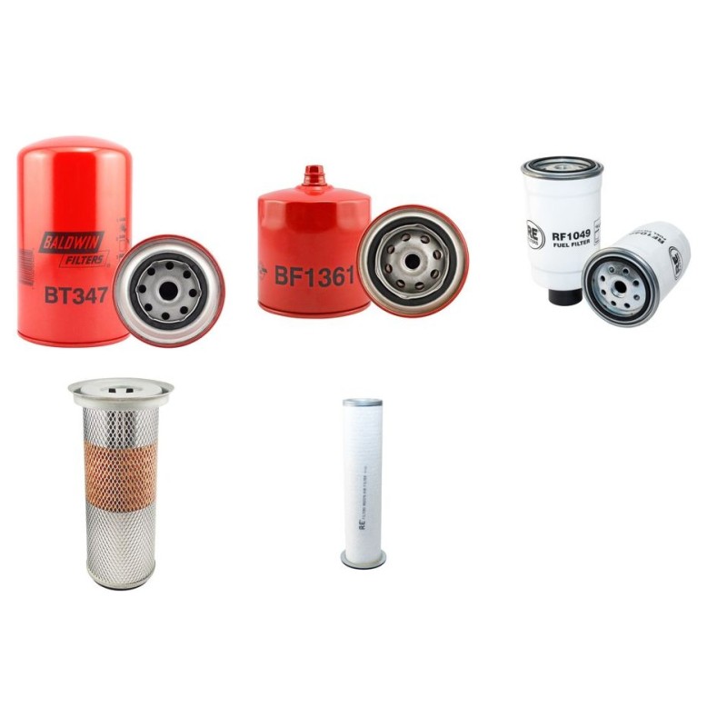 FIAT 55-56 Filter Service Kit Air Oil Fuel Filters