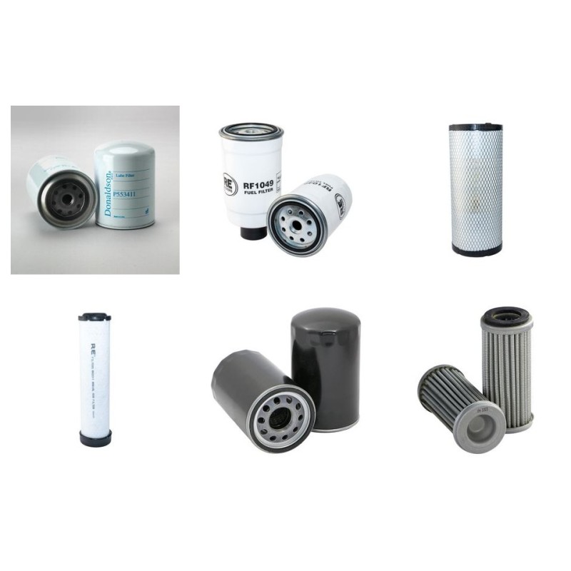 FIAT 82-86 DTF Filter Service Kit w/Fiat  Eng.