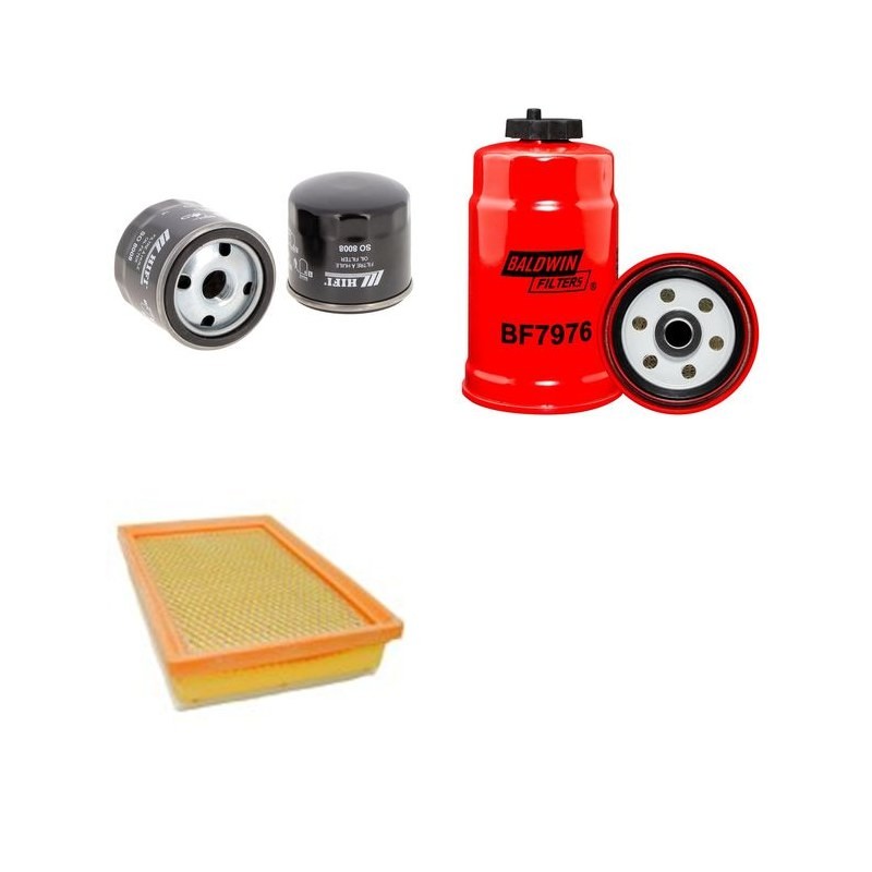FIAT BRAVO 1.9 JTD 105 Filter Service Kit w/ 182B4.000 Eng.     105 CH