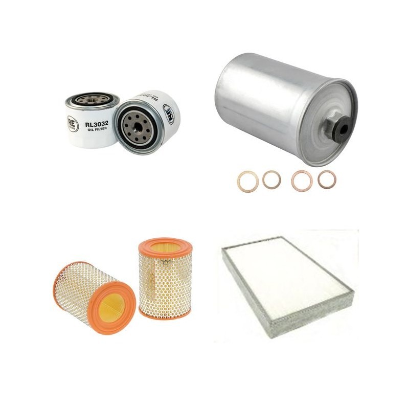 FIAT CROMA 2.0I E Filter Service Kit      YR  03.86-09.90  154