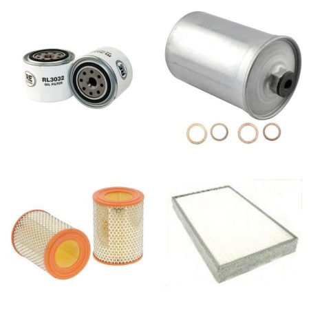 FIAT CROMA 2.0I E Filter Service Kit      YR  03.86-09.90  154