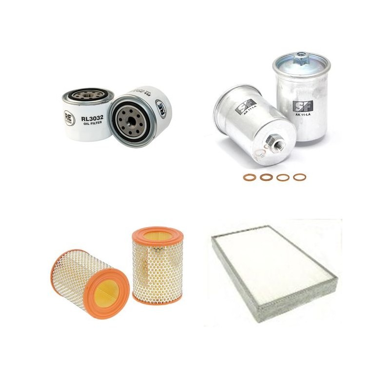 FIAT CROMA 2.0I E (CAT) Filter Service Kit      YR  12.85-06.90  154