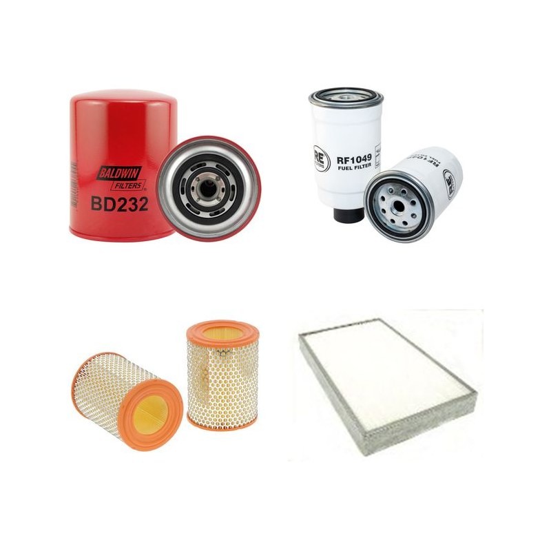 FIAT CROMA 2.5 D Filter Service Kit w/ 8144.67 Eng.   YR  12.85-12.89 75 CH 154